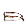 Lunettes de vue Alain Mikli A03508 005 striped havana brown yellow - Vignette du produit 3/3