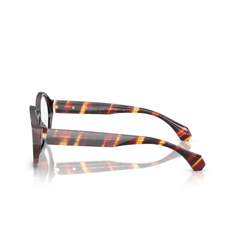 Gafas graduadas Alain Mikli A03509M 001 striped brown havana - 3/3