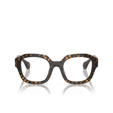 Gafas graduadas Alain Mikli A03510 006 new damier brown / yellow - Vista delantera