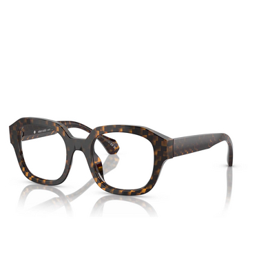 Alain Mikli A03510 Eyeglasses 006 new damier brown / yellow - three-quarters view