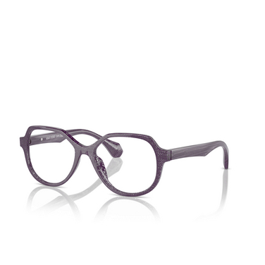 Gafas graduadas Alain Mikli A03511 006 new pointillee purple - Vista tres cuartos