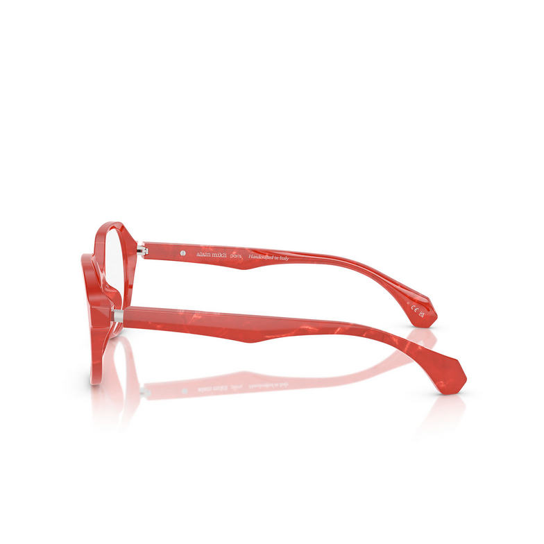 Lunettes de vue Alain Mikli A03511M 003 rouge nacree - 3/3