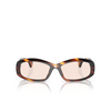 Alain Mikli A03514 Eyeglasses 005 striped havana brown / yellow - product thumbnail 1/3