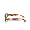 Lunettes de vue Alain Mikli A03514 005 striped havana brown / yellow - Vignette du produit 3/3