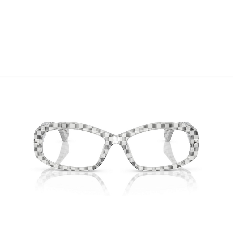 Lunettes de vue Alain Mikli A03514 006 new damier black white - 1/3