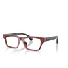 Lunettes de vue Alain Mikli A03515 004 rouge nacree - Vignette du produit 2/3