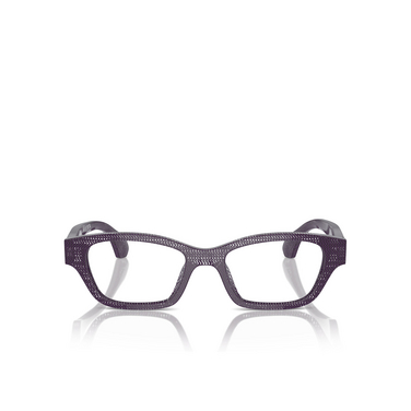 Alain Mikli A03516 Eyeglasses 001 new pointillee purple - front view