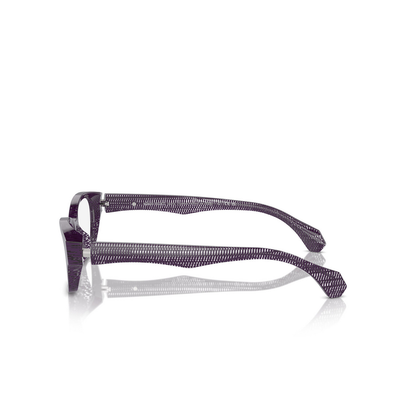 Gafas graduadas Alain Mikli A03516 001 new pointillee purple - 3/3