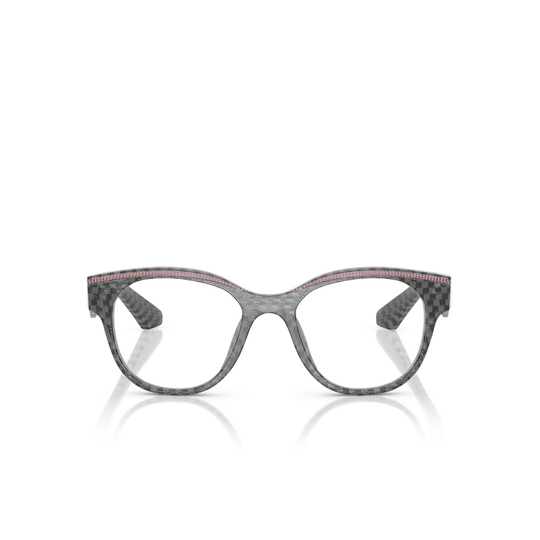 Gafas graduadas Alain Mikli A03520 007 damier black grey / point pink - 1/3