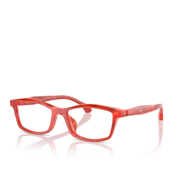 Alain Mikli A03523D Eyeglasses 004 red nacree - three-quarters view