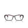 Alain Mikli A03525 Eyeglasses 001 pointillee black / transparent red - product thumbnail 1/3