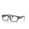 Alain Mikli A03525 Eyeglasses 001 pointillee black / transparent red - product thumbnail 2/3
