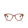 Alain Mikli A03526 Eyeglasses 002 opal light brown havana - product thumbnail 1/3