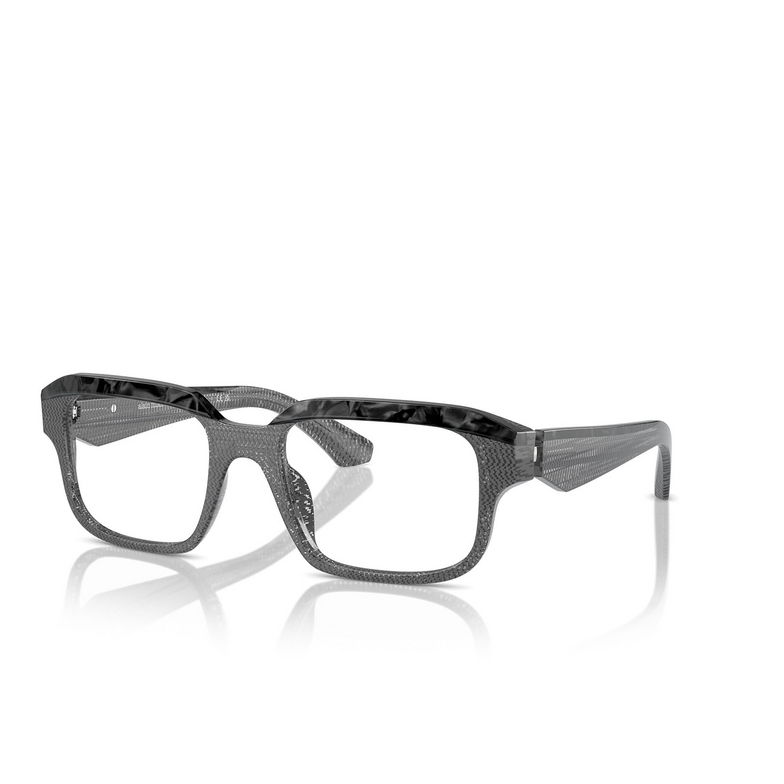 Alain Mikli A03528 Eyeglasses 004 pointillee grey / noir nacree - 2/3