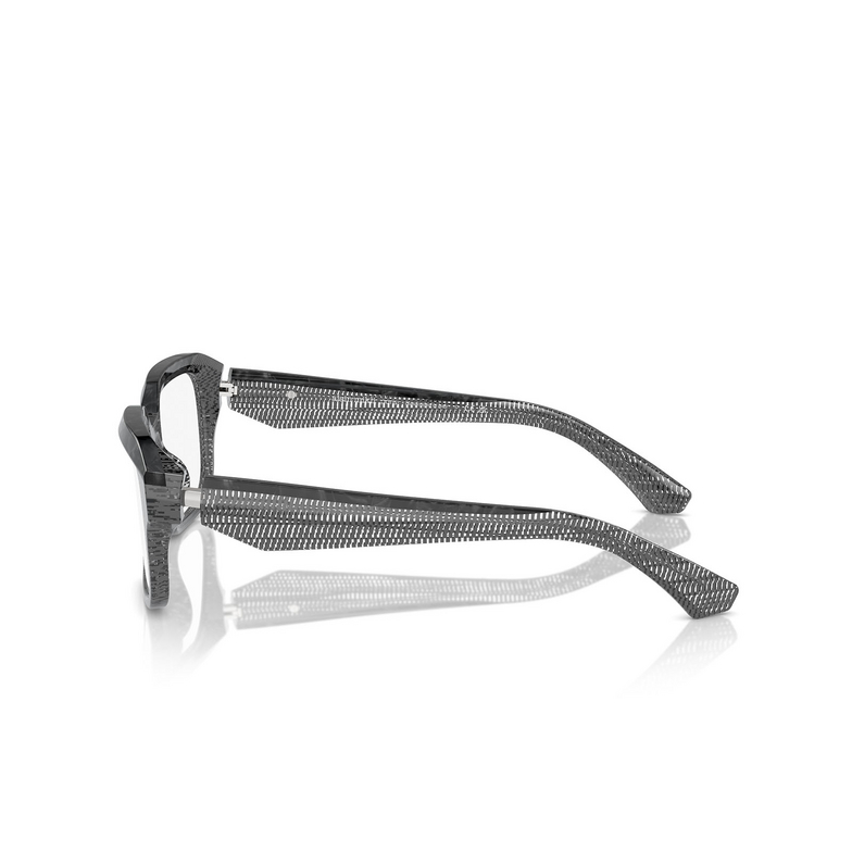 Alain Mikli A03528 Eyeglasses 004 pointillee grey / noir nacree - 3/3