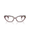 Alain Mikli A03529 Eyeglasses 001 point bord / damier green / noir - product thumbnail 1/3