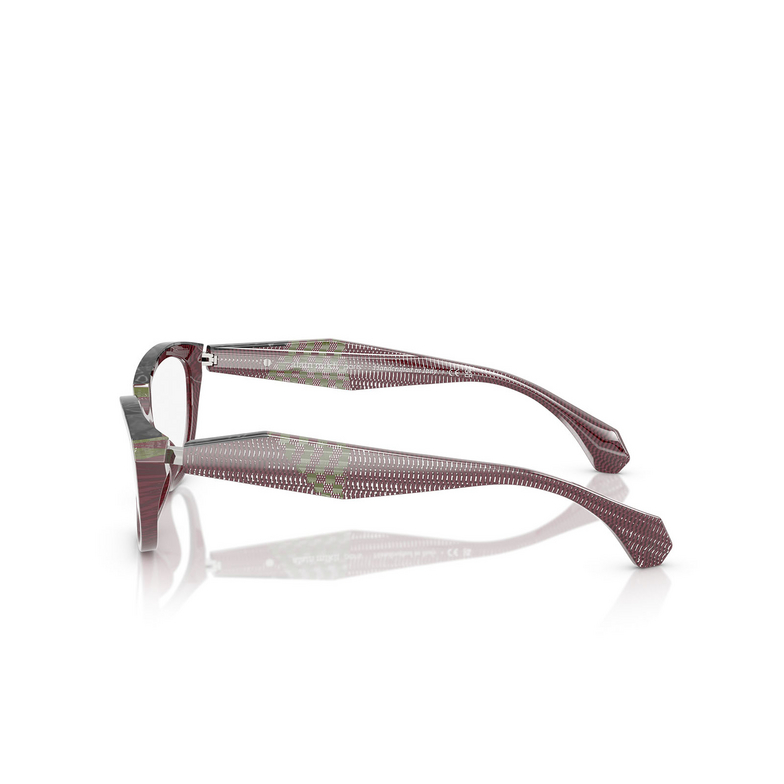Alain Mikli A03529 Eyeglasses 001 point bord / damier green / noir - 3/3