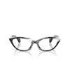 Alain Mikli A03529 Eyeglasses 003 noir nacree / point white - product thumbnail 1/3