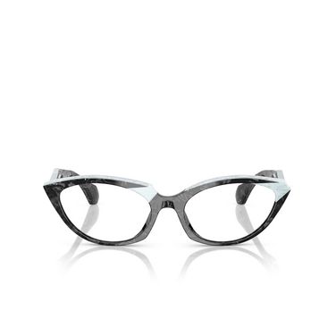 Alain Mikli A03529 Eyeglasses 003 noir nacree / point white - front view