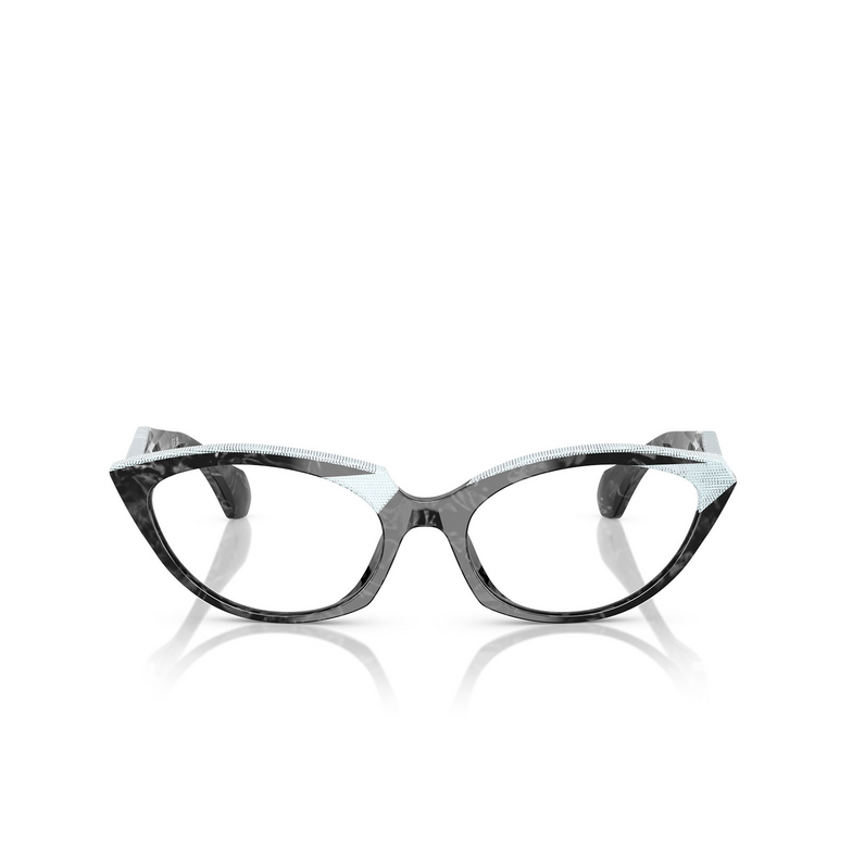 Alain Mikli A03529 Eyeglasses 003 noir nacree / point white - 1/3