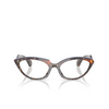 Alain Mikli A03529 Eyeglasses 004 damier havana / havana / blue - product thumbnail 1/3