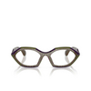 Alain Mikli A03530 Korrektionsbrillen 001 point olive / damier bord / purple - Produkt-Miniaturansicht 1/3