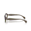 Alain Mikli A03530 Korrektionsbrillen 001 point olive / damier bord / purple - Produkt-Miniaturansicht 3/3