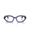 Lunettes de vue Alain Mikli A03530 003 cyberpunk / purple / noir - Vignette du produit 1/3