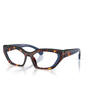 Alain Mikli A03531 Eyeglasses 002 havana / blue / noir nacree - three-quarters view