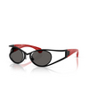 Lunettes de soleil Alain Mikli A04501T 001/S4 matt black / rouge nacree - Vignette du produit 2/3