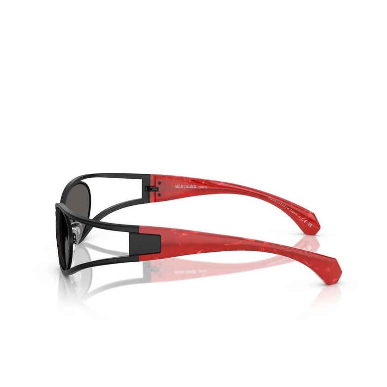 Lunettes de soleil Alain Mikli A04501T 001/S4 matt black / rouge nacree - 3/3