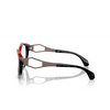 Lunettes de soleil Alain Mikli A05501 002/M3 noir nacree / rouge nacree - Vignette du produit 3/3