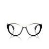 Alain Mikli A05501 Sunglasses 004/CT noir nacree / white - product thumbnail 1/3