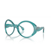 Alain Mikli A05503 Sunglasses 002/M4 transparent teal - product thumbnail 2/3