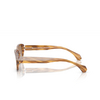 Lunettes de soleil Alain Mikli A05506 003/83 striped havana - Vignette du produit 3/3