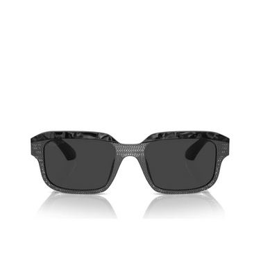 Gafas de sol Alain Mikli A05507 004/48 new pointille grey / noir nacree - Vista delantera