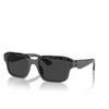 Lunettes de soleil Alain Mikli A05507 004/48 new pointille grey / noir nacree - Vignette du produit 2/3