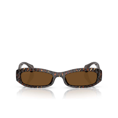Alain Mikli A05512 Sunglasses 004/57 new damier brown dark grey - front view