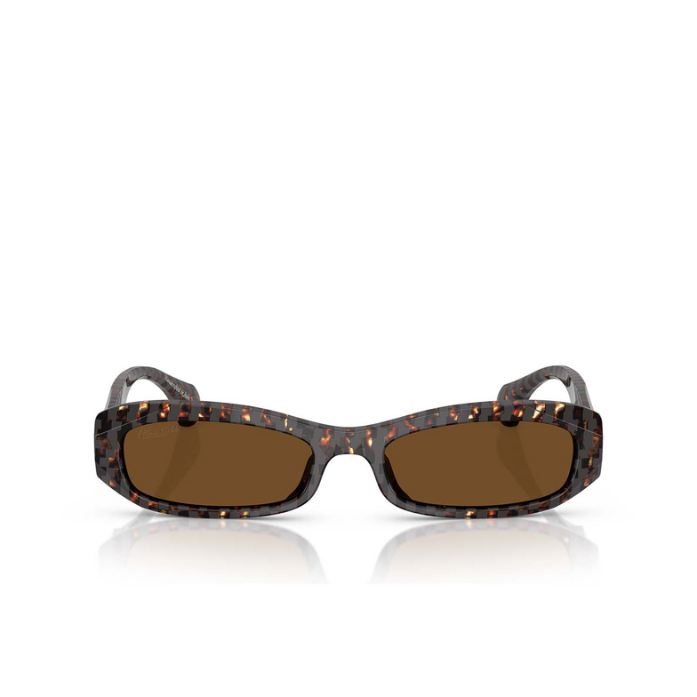 Alain Mikli A05512 Sunglasses 004/57 new damier brown dark grey - 1/3