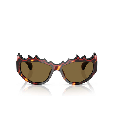 Gafas de sol Alain Mikli A05514 003/73 havana / rouge nacree/ noir nacree - Vista delantera