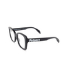 Gafas graduadas Alexander McQueen AM0351O 001 black - Miniatura del producto 4/5