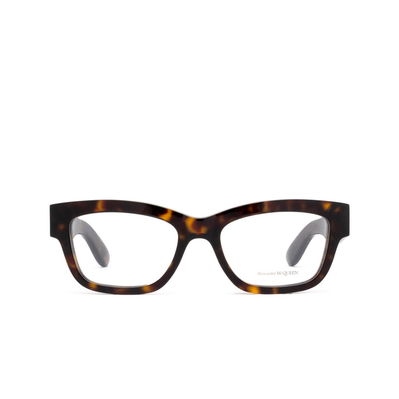 Lunettes de vue Alexander McQueen AM0422O 002 havana - 1/4