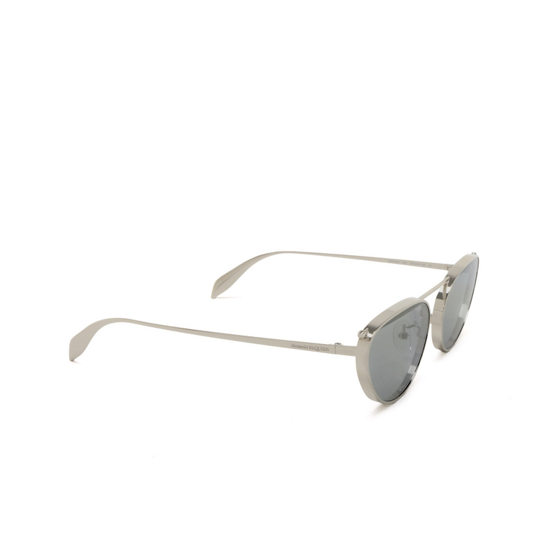 Alexander McQueen AM0424S Sunglasses 004 silver - 2/4