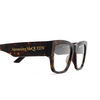 Alexander McQueen AM0436O Eyeglasses 002 havana - product thumbnail 3/4