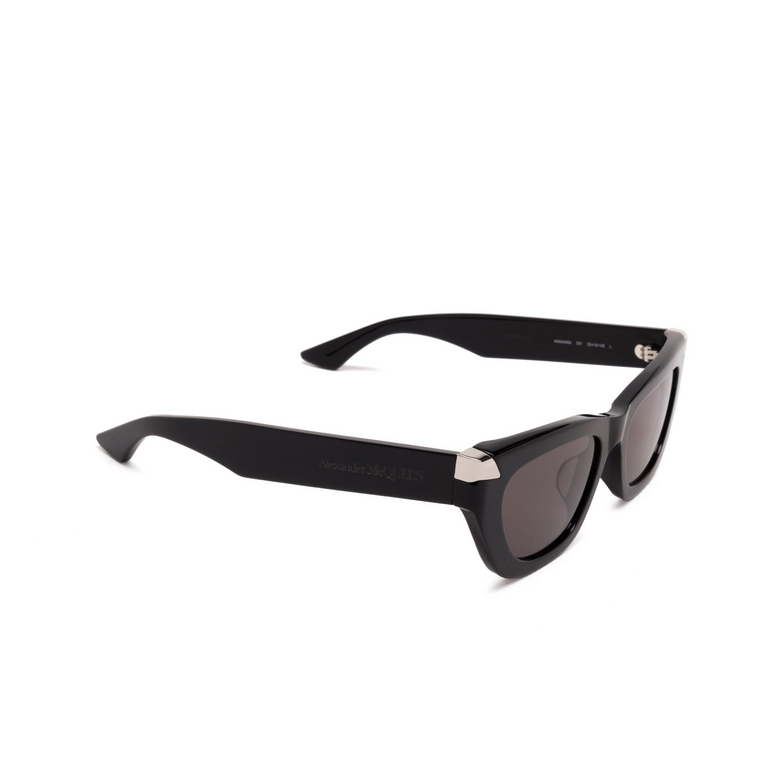 Alexander McQueen AM0440SA Sunglasses 001 black - 2/4