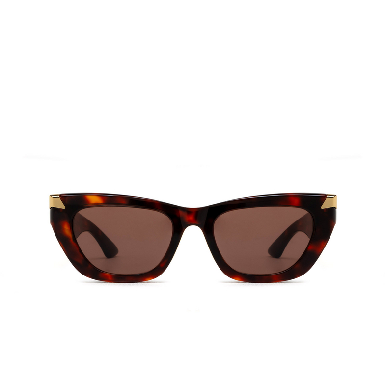 Alexander McQueen AM0440SA Sunglasses 003 havana - 1/4