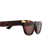 Alexander McQueen AM0440SA Sunglasses 003 havana - product thumbnail 3/4