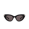 Alexander McQueen AM0442S Sunglasses 001 black - product thumbnail 1/5