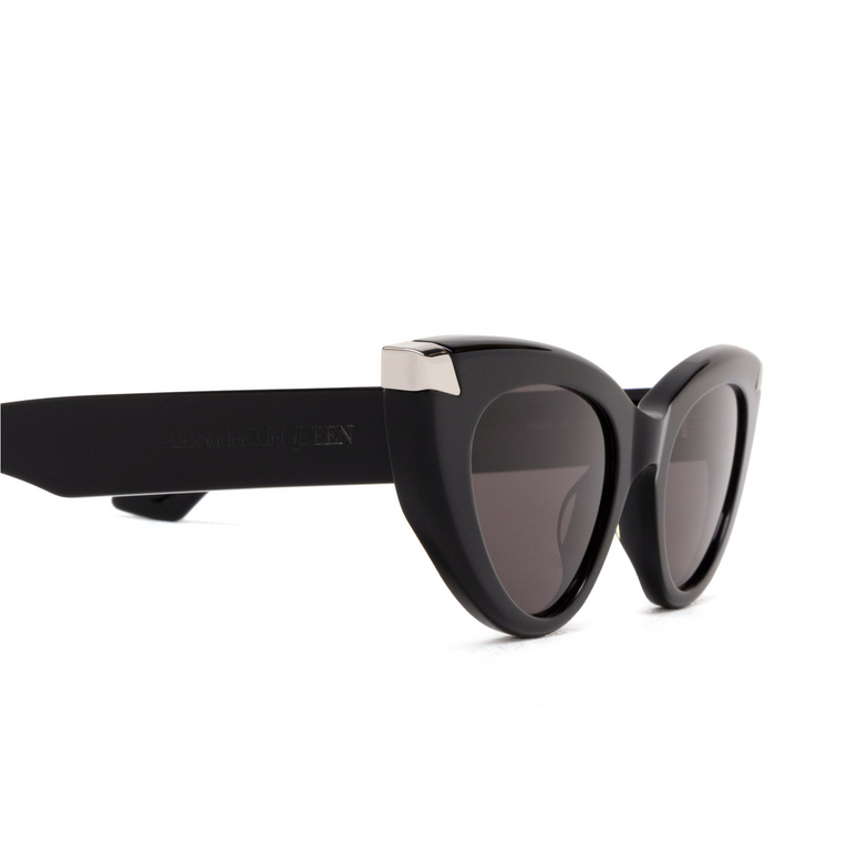Alexander McQueen AM0442S Sunglasses 001 black - 3/5
