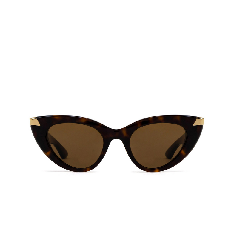Alexander McQueen AM0442S Sunglasses 003 havana - 1/4